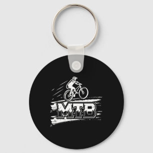 Mountain Bike Dad Mountain Biking Funny Biking Key Ring