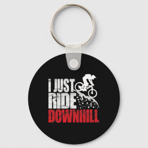 Mountain Bike Design For Mtb Downhill Biking  Key Ring
