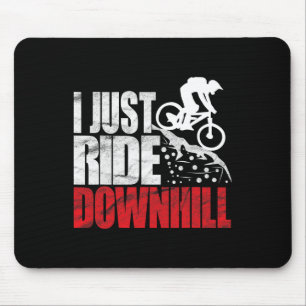 Mountain Bike Design For Mtb Downhill Biking Mouse Pad