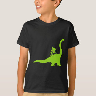 Mountain Bike Dinosaur Mtb Biker Cyclist T-Shirt