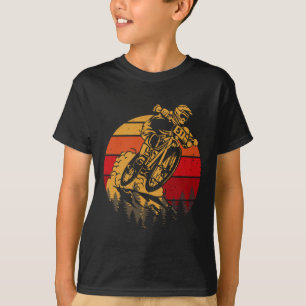 Mountain Bike Down Hill Mtb Biking Biker Motorcycl T-Shirt