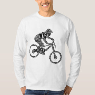 Mountain Bike Downhill MTB Biking Cycling Biker Ki T-Shirt