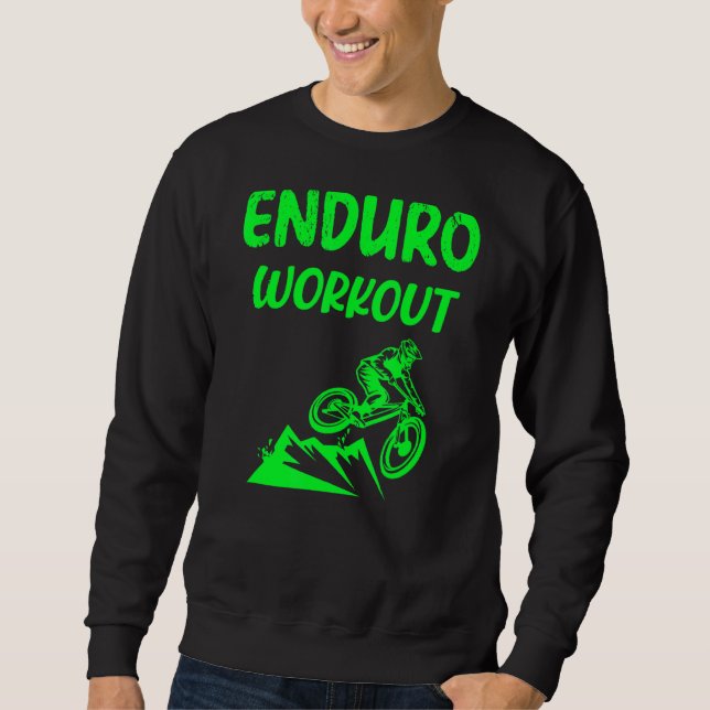 Mountain Bike Enduro Workout Mtb Downhill Racing A Sweatshirt (Front)