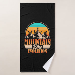 Mountain Bike Evolution Bath Towel