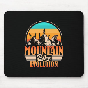 Mountain Bike Evolution Mouse Pad