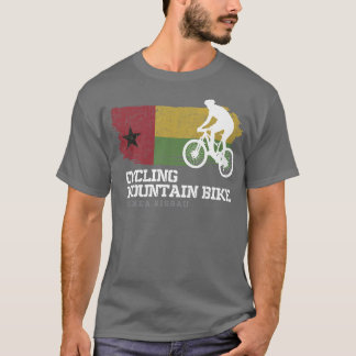 Mountain Bike Guinea Bissau Downhill Biker Biking  T-Shirt