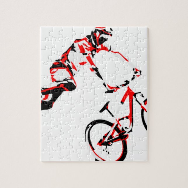Mountain Bike Jigsaw Puzzle (Vertical)