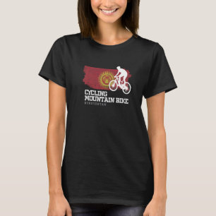 Mountain Bike Kyrgyzstan Mtb Downhill Biker Biking T-Shirt