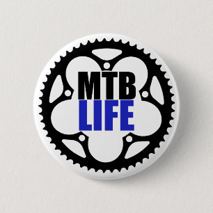 Mountain Bike Life 6 Cm Round Badge