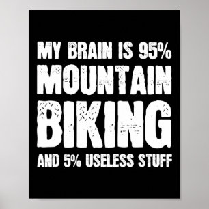 Mountain Bike Lover Mtb Mountain Biking Cycling Bi Poster