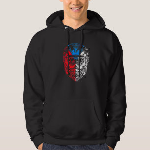 Mountain Bike Motorcycle Helmet Czech Republic Fla Hoodie