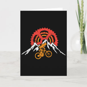 Mountain Bike Mtb Biking Card