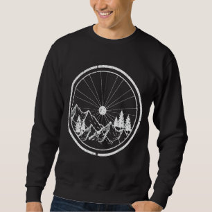 Mountain Bike Mtb Cycling Bicycle Biking For Bicyc Sweatshirt