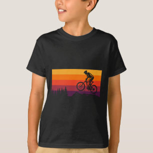 Mountain Bike Mtb Downhill Clic Vintage Biking T-Shirt