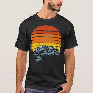Mountain Bike MTB Jersey Downhill Vintage Sunset E T-Shirt