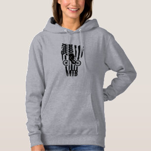 Mountain bike mtb rider hoodie