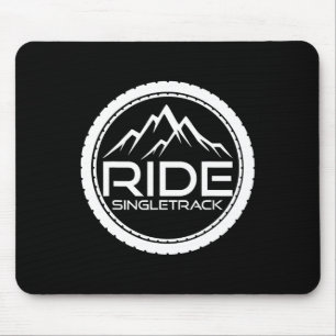 Mountain Bike Mtb Single Track Biking Mountain Bik Mouse Pad