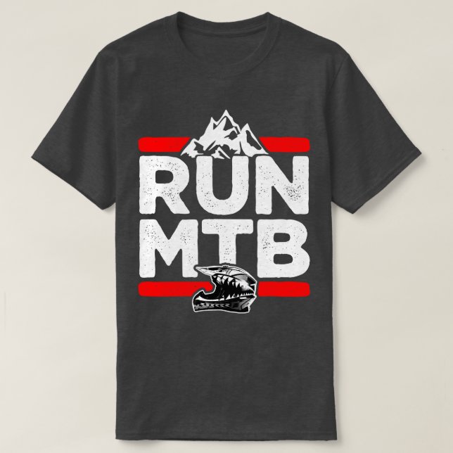 Mountain Bike MTB T-Shirt (Design Front)
