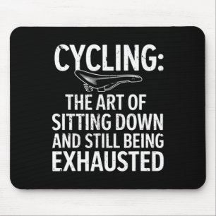 Mountain Bike Mtb Vintage Biking Cycling Biker Mtb Mouse Pad