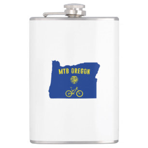 Mountain Bike Oregon Hip Flask