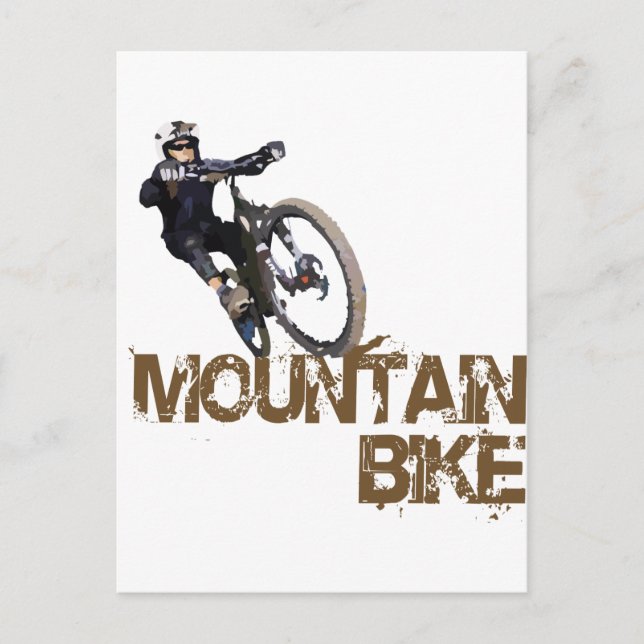 Mountain Bike Postcard (Front)