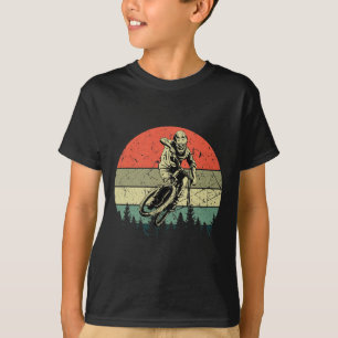 Mountain Bike Retro Vintage Mtb Uphill Biking Cycl T-Shirt