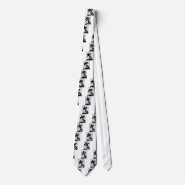 Mountain Bike Ride Tie (Front)