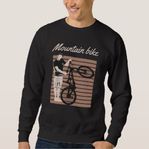 Mountain Bike Rider Sweatshirt