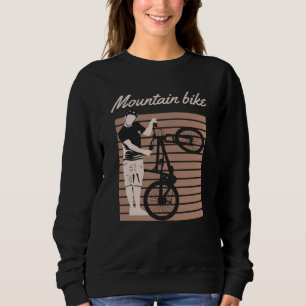 Mountain Bike Rider Sweatshirt