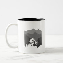 Mountain bike silhouette for the MTB fanatic