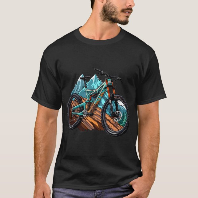 mountain bike T-Shirt (Front)