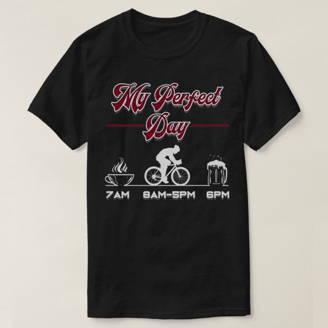 Mountain Bike Tour Cycling Lover Bicycle Rider  (3 T-Shirt (Design Front)