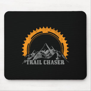 Mountain Bike Trail Mtb Biking Cycling Biker Gift Mouse Pad