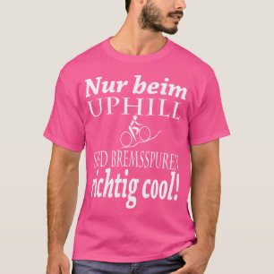 Mountain Bike Uphill Downhill Trekking Ebike Cross T-Shirt