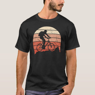 Mountain Bike Vintage Biking Cycling Biker T-Shirt