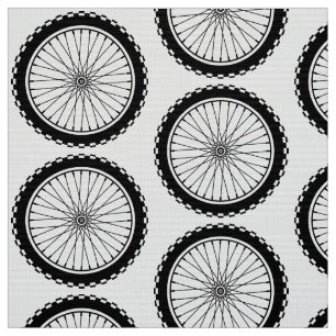Mountain Bike Wheel - Black Fabric