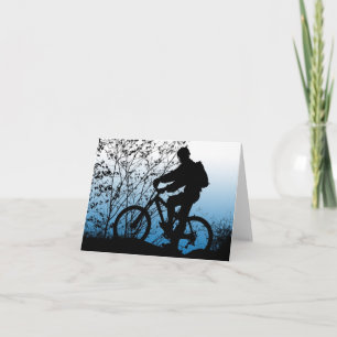 Mountain Biker Card