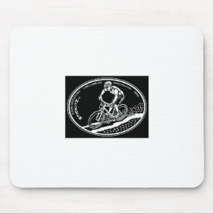 Mountain Biker mouse pad
