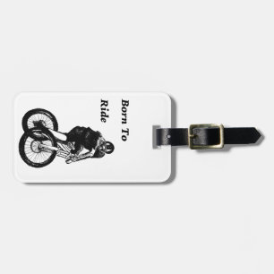 Mountain Biker MTB BMX CYCLIST Cyclo cross Luggage Tag