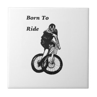 Mountain Biker MTB BMX CYCLIST Cyclo cross Tile