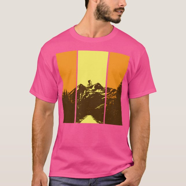 Mountain Biker T-Shirt (Front)