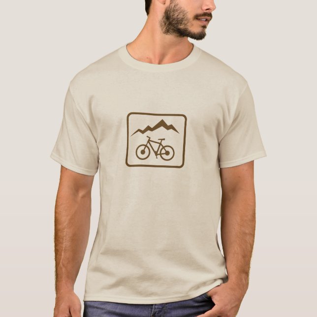 Mountain Biker T-Shirt (Front)