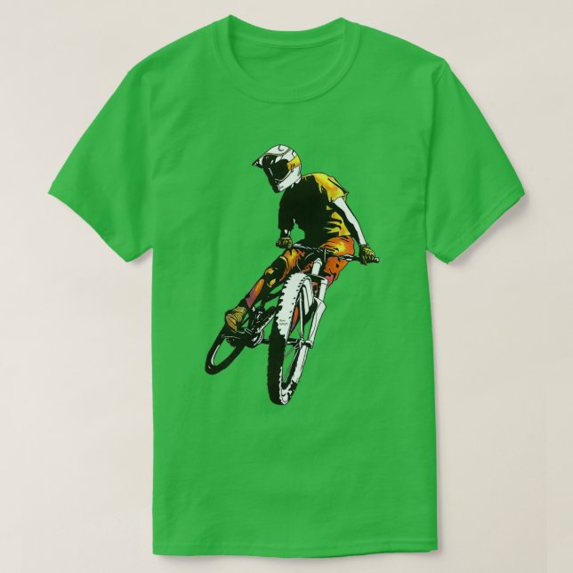 Mountain Biker v  T-Shirt (Design Front)