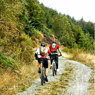 MOUNTAIN BIKERS COFFEE MUG