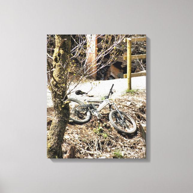 MOUNTAIN BIKES CANVAS PRINT (Front)