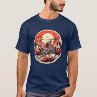 Mountain Biking 90s Colors friend T-Shirt