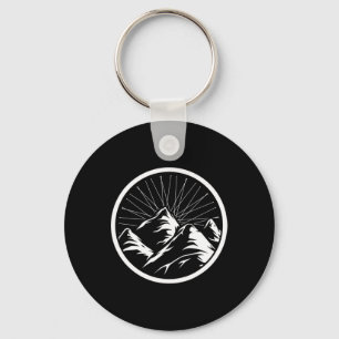Mountain Biking Bicycle Key Ring