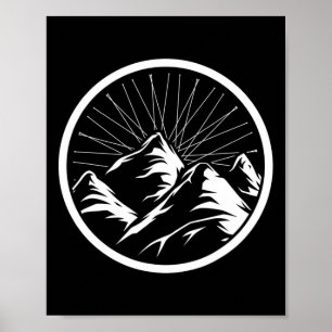 Mountain Biking Bicycle Poster
