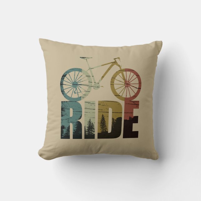 Mountain biking bikerider cushion (Front)