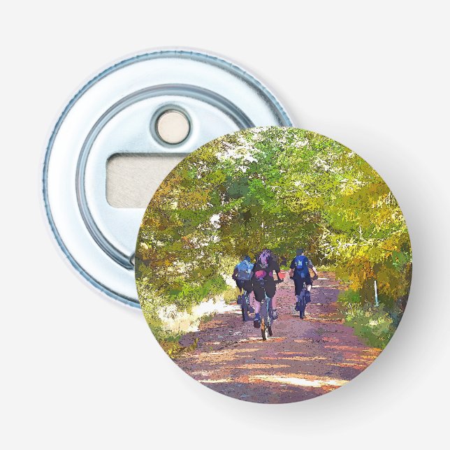 MOUNTAIN BIKING BOTTLE OPENER (Front)